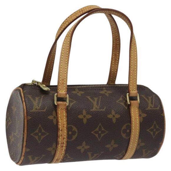LOUIS VUITTON Monogram Papillon 19 Hand Bag M51389 LV Auth am8000V - Picture 1 of 14